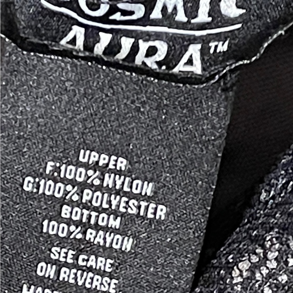 Cosmic Aura Black Lace Handkerchief Hem Mini Dress Goth Skulls Witchy Medium - Picture 11 of 13